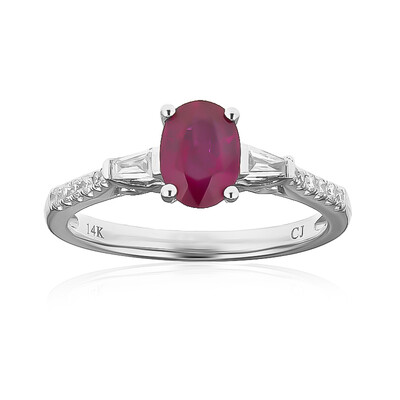 14K Mozambique Ruby Gold Ring (CIRARI)