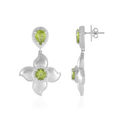 Peridot Silver Earrings (Dallas Prince Designs)