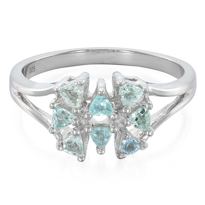 Paraiba Tourmaline Silver Ring