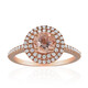 14K AAA Morganite Gold Ring (CIRARI)