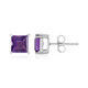 Uruguayan Amethyst Silver Earrings