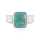 Kingman Blue Mojave Turquoise Silver Ring