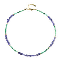 Tanzanite Silver Necklace