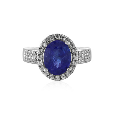 Tanzanite Silver Ring