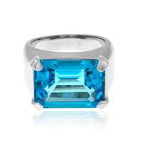 Marambaia Topaz Silver Ring