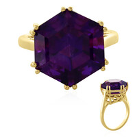 Amethyst Silver Ring