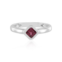 Rhodolite Silver Ring