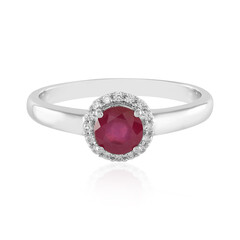 Madagascar Ruby Silver Ring