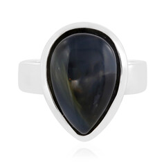 Pietersite Silver Ring