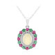 Welo Opal Silver Necklace