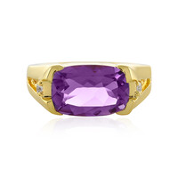 Uruguayan Amethyst Silver Ring