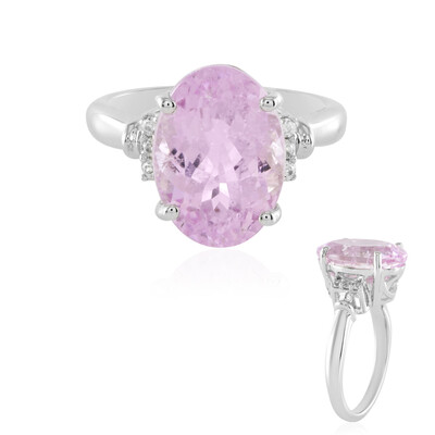 Kunzite Silver Ring