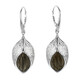 Black Oak Silver Earrings (dagen)