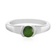 Ceylon Green Zircon Silver Ring