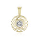 9K Zircon Gold Pendant (Ornaments by de Melo)