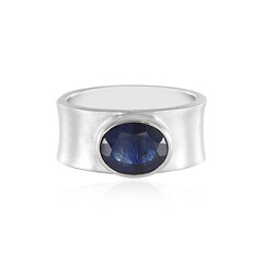 Blue Sapphire Silver Ring