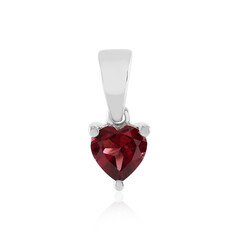 Mozambique Garnet Silver Pendant