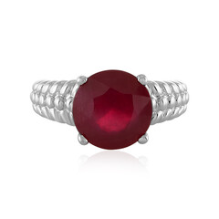 Madagascar Ruby Silver Ring