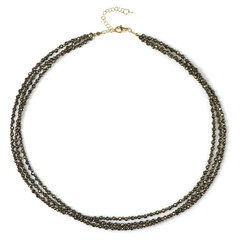 Pyrite Silver Necklace