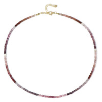 Fancy Spinel Silver Necklace