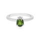 Russian Diopside Silver Ring