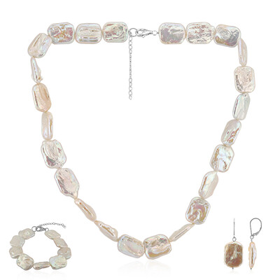 Keshi pearl Silver Set (TPC)