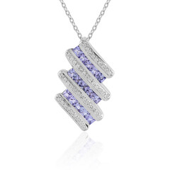 Tanzanite Silver Pendant