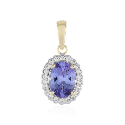 9K Tanzanite Gold Pendant