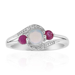 Welo Opal Silver Ring