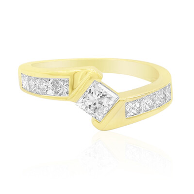 9K SI1 (G) Diamond Gold Ring (Annette)