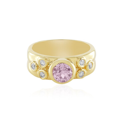 Kunzite Silver Ring