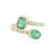 9K Ethiopian Emerald Gold Ring (Adela Gold)