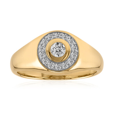 9K SI1 (G) Diamond Gold Ring (Annette)