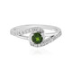 Russian Diopside Silver Ring