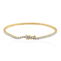 9K VVS1 (G) Diamond Gold Bracelet