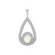 Welo Opal Silver Pendant