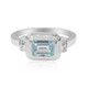 Sky Blue Topaz Silver Ring