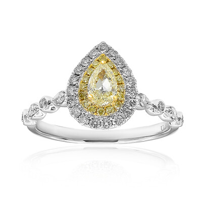 14K SI2 Yellow Diamond Gold Ring (CIRARI)