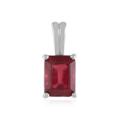 Bemainty Ruby Silver Pendant