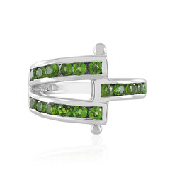 Russian Diopside Silver Ring