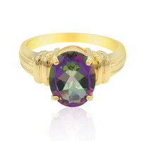 Mystic Topaz Silver Ring