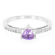 Rose de France Amethyst Silver Ring