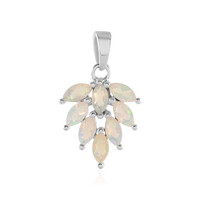 Welo Opal Silver Pendant