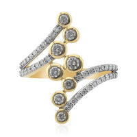 9K SI1 (G) Diamond Gold Ring