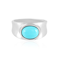 Sleeping Beauty Turquoise Silver Ring