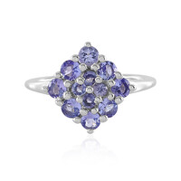 Tanzanite Silver Ring