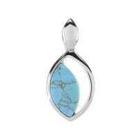 Turquoise Silver Pendant