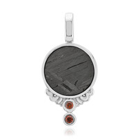 Aletai-Meteorite Silver Pendant