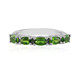 Russian Diopside Silver Ring