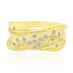 9K SI1 (G) Diamond Gold Ring